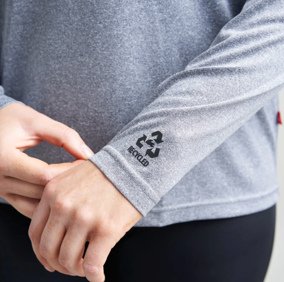 PRE-ORDER: CC Outdoor Education Quick Dry UVF 50+ Tech T-Shirt Long Sleeved - GREY