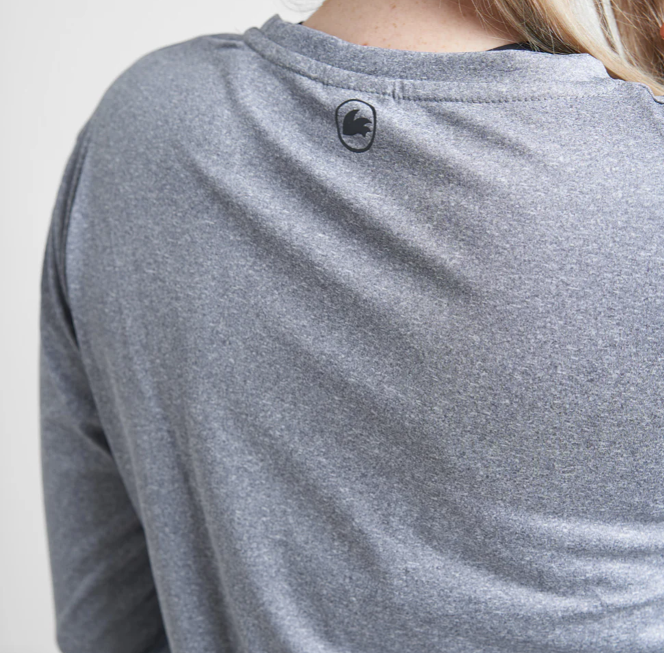 PRE-ORDER: CC Outdoor Education Quick Dry UVF 50+ Tech T-Shirt Long Sleeved - GREY